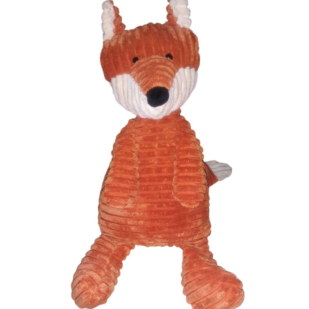 Jellycat Cordy Orange Fox Stuffed Animal Corduroy Fox Plush Toy